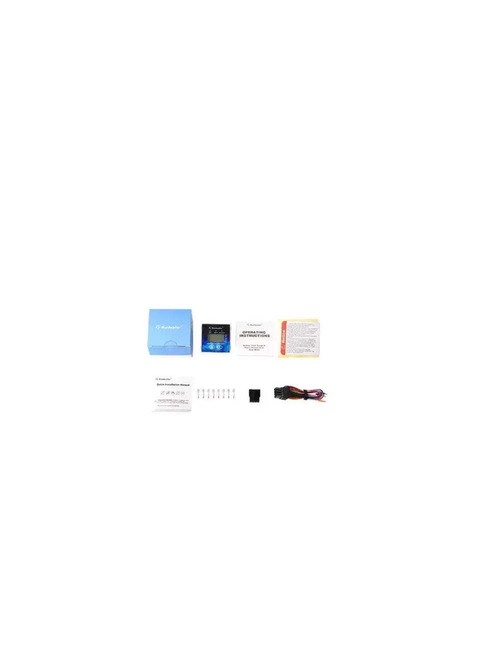 Индикатор заряда аккумулятора + м/ч + вольтметр 12-48В