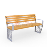 Скамейка Тверь с подлокотниками