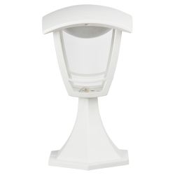 Садово-парковый светильник ЭРА «Валенсия 1» ДТУ 07-8-003 белый 6-гранный напольный IP44 светодиодный 8Вт 3000K | Садово-парковые светильники