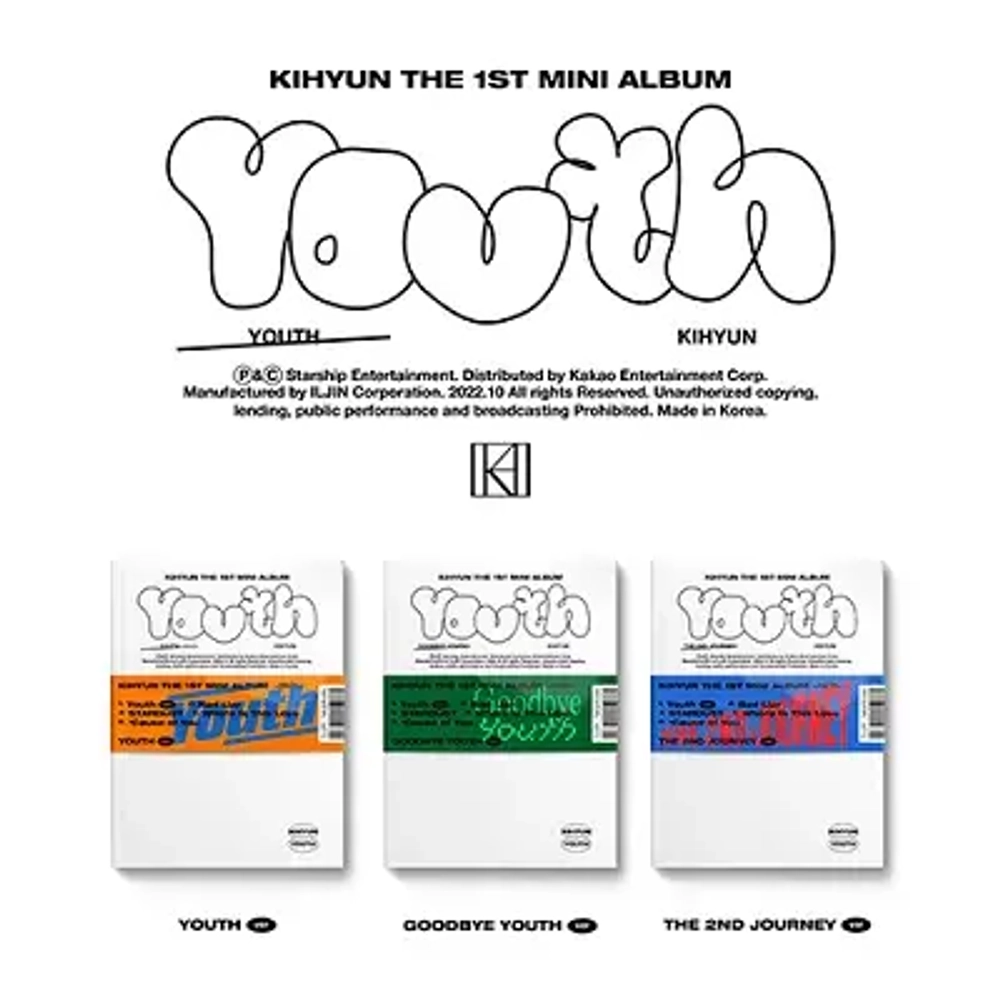 Альбом Kihyun (Monsta X) - YOUTH