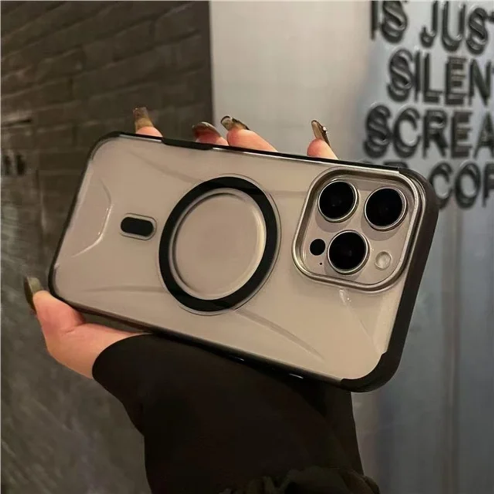 Накладка Berlia Magnetic с MagSafe iphone 16 Pro