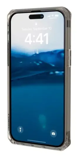 Чехол Uag Plyo для iPhone 14 Pro 6.1", цвет тонированный (Ash)