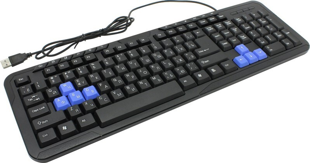 Клавиатура проводная Defender HM-430 (черный)