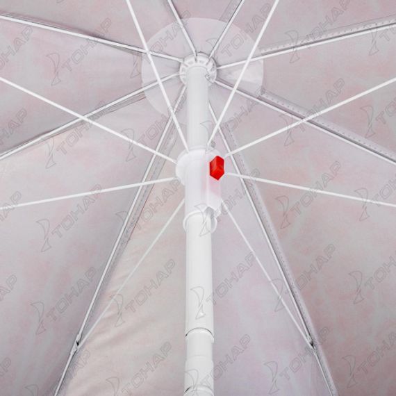 Зонт пляжный d 1,8м с наклоном Арбуз (19/22/170Т) NA-BU1907-180-W NISUS