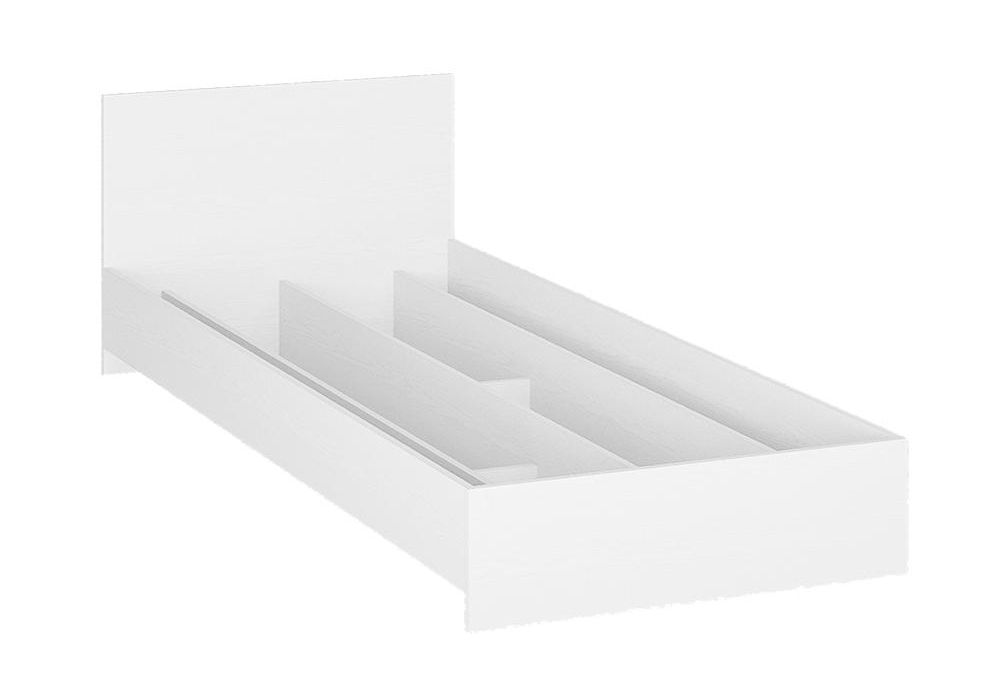 Односпальная кровать Адайн 80х200 белое дерево