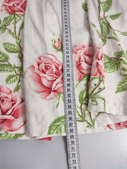 Юбка с цветами 40-42 размер