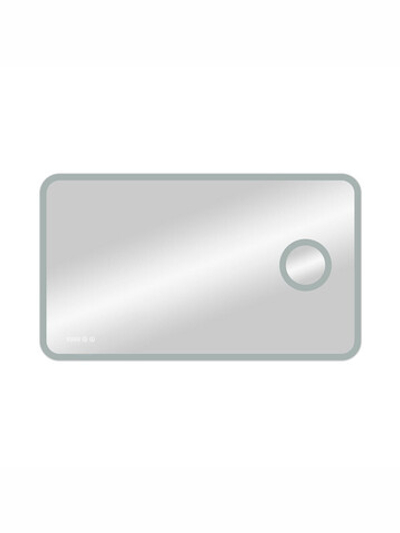 Зеркало "Bliss Led" 1200х800 с увеличительным зеркалом, часами