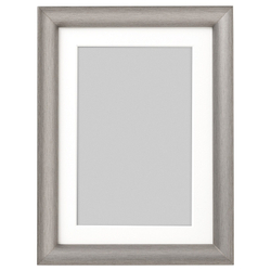 IKEA SILVERHÖJDEN  (ИКЕА СИЛВЕРХÖЙДЕН)  -  Рамка, серебро, 13x18 см