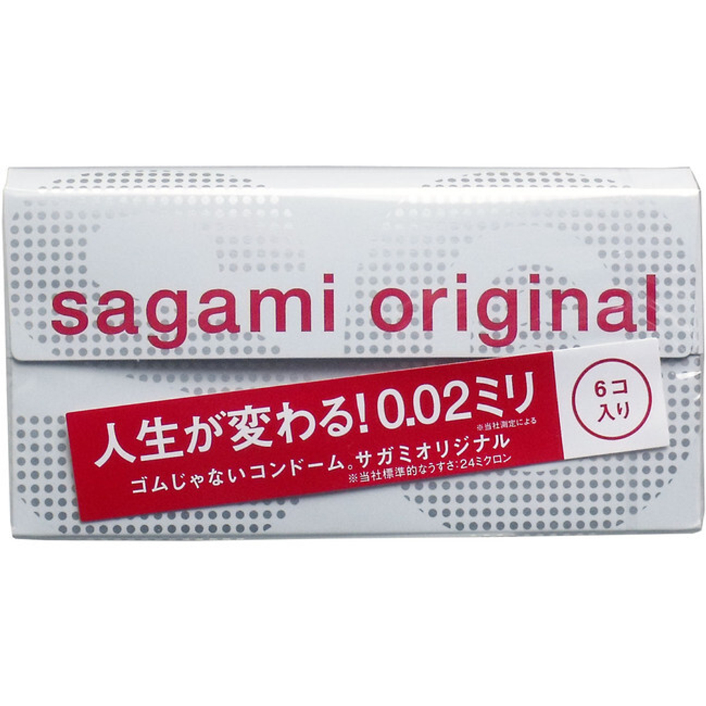 Презервативы Sagami Original 002, 6 шт. (Цвет: прозрачный)