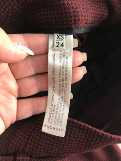 Брюки Uterque в мелкую клетку, маркировка ХS, визуально 42 размер