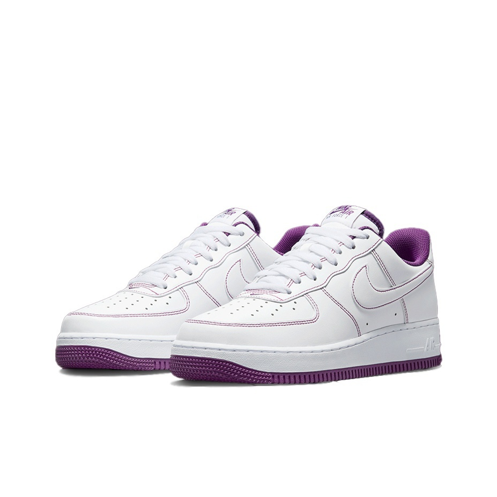Кроссовки Nike Air Force 1 Low Contrast Stitch - White Viotech