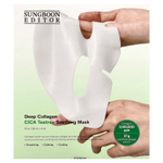 Sungboon Editor, Успокаивающая маска с глубоким коллагеном CICA Teatree, 4 пакетика по 37 г (1,30 унции)