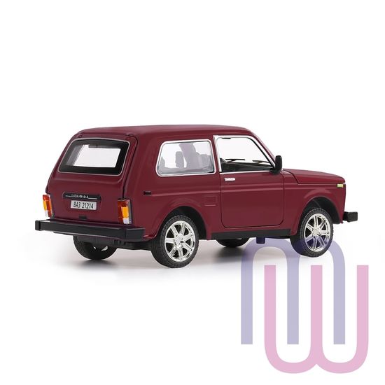 МОДЕЛЬ МАШИНЫ 1/22 ВАЗ 21214 БОРДОВЫЙ