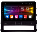 Магнитола для Toyota Land Cruiser 200 2015-2021 (без JBL) - Carmedia HP-9618 (рамка с кнопками) IPS, Android 10, 8 ядер (TS18), 4G SIM-слот
