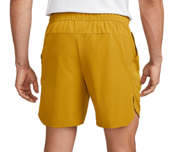 Мужские теннисные шорты Nike Dri-Fit Advantage Short 7in - bronzine/lime blast/white