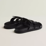 Hermes Chypre Sandal "Noir"