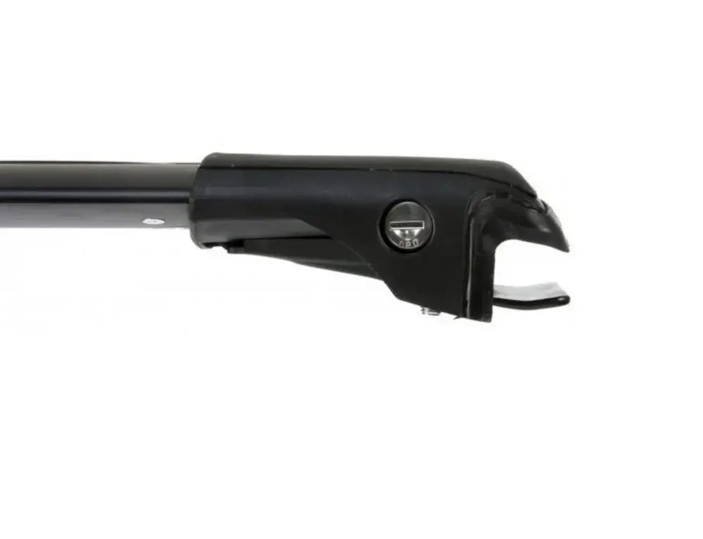 Багажник FICO на рейлинги для Toyota Land Cruiser Prado II (J120) 5‑дв. 2002-2009, черный, R45-B