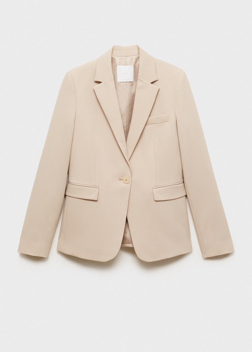 Костюмный приталенный блейзер