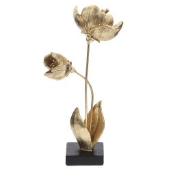 GAEM Фигурка декоративная "Цветок", L13,5 W9 H30 см