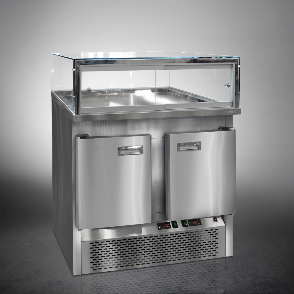 Среднетемпературная напольная холодильная витрина Finist SPLINTER