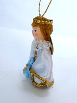Кукла-подвеска Ангел с колокольчиком