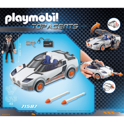 Playmobil - Top Agents Agent P. Spy Racer 71587 / артикул   71587  / GTIN 4008789715876