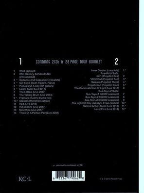King Crimson / The Elements (2019 Tour Box)(2CD)