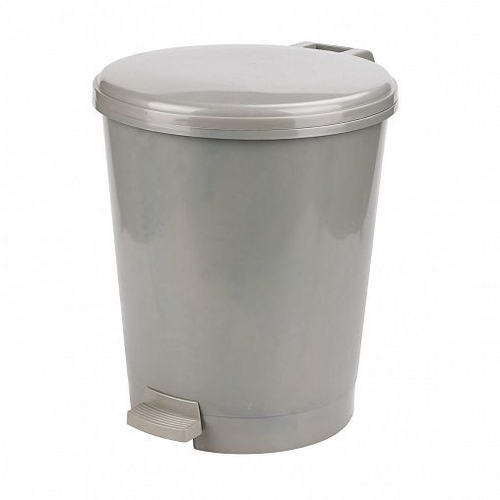Ведро для мусора пласт. Эконом 12л с педалью Альтернатива М7250