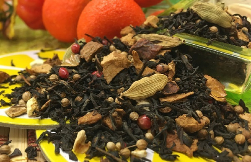 Черный чай Сицилийский апельсин РЧК 500г