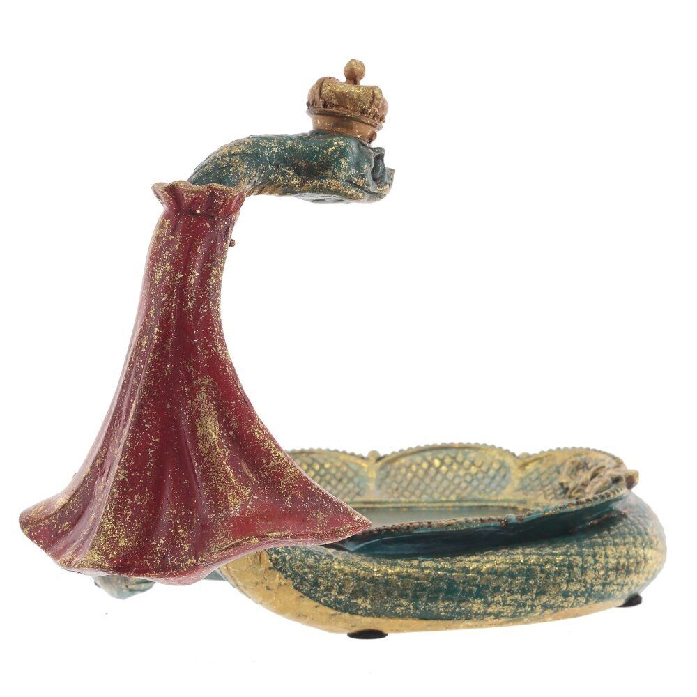 GAEM Блюдо декоративное "Змея", L15 W17 H13 см, 2в.