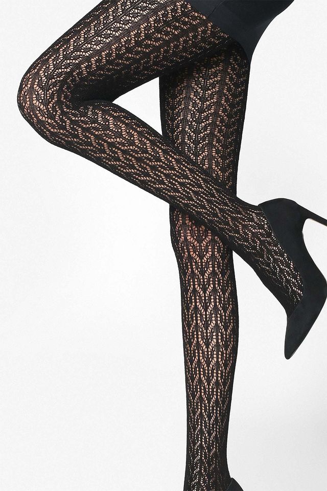 Хлопковые жаккардовые колготки Sophia