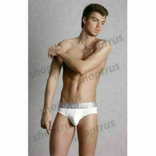 Мужские трусы брифы белые Calvin Klein Brief modal White