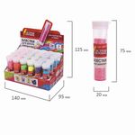 Блестки (глиттер) для декора, поделок, DIY, творчества, оформления, ОСТРОВ СОКРОВИЩ, НЕОН, 7 грамм, ассорти, в дисплее, 662219