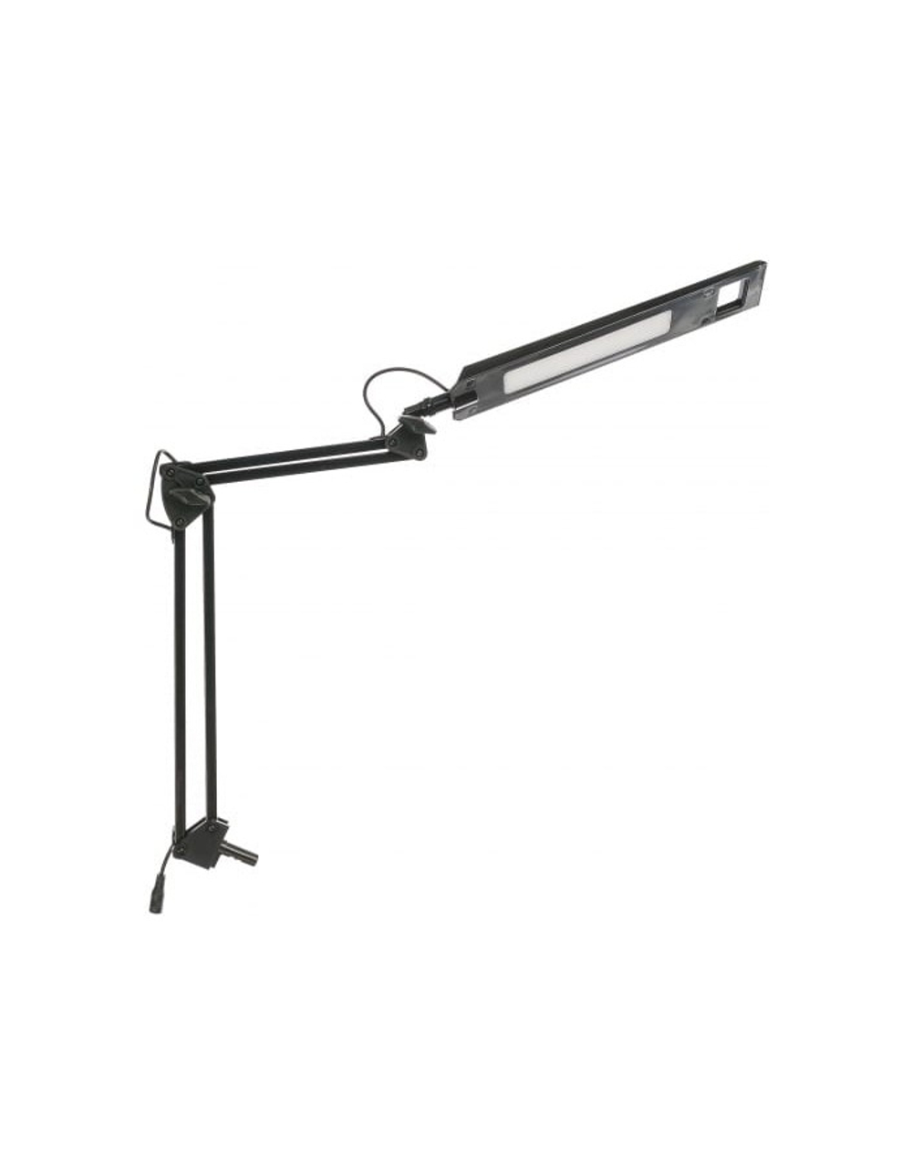 Светильник Camelion KD-821 C02 черный LED (Св-к наст.,8 Вт, 230В, 2 ур.ярк,350лм, струбцина)