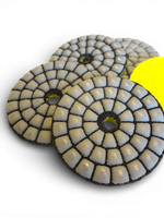 Алмазный шлифовальный круг для гравера (черепашка) для сухой и мокрой шлифовки Ø50мм P100
