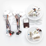 Магнитола для Toyota Alphard 2 H20, Vellfire 1 H20 2008-2015 (полочка под экраном, большая рамка 10) - Teyes LUX ONE 360 монитор 12.3" 2K QLED на Android 10, 6Гб+128Гб, CarPlay, 4G SIM-слот, 4 камеры в комплекте