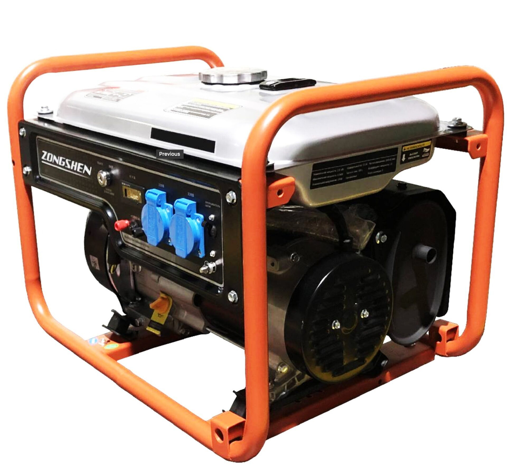 Бензиновый генератор Zongshen PB 2500 A 1T90DF201