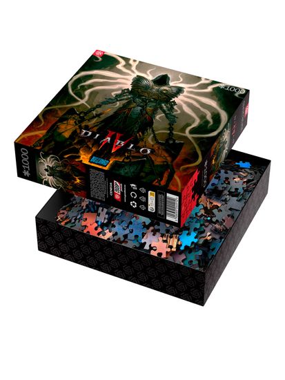 Пазл Good Loot Diablo IV Inarius - 1000 элементов (Gaming серия) / Пазл по мотивам игры «Diablo IV», Инарий