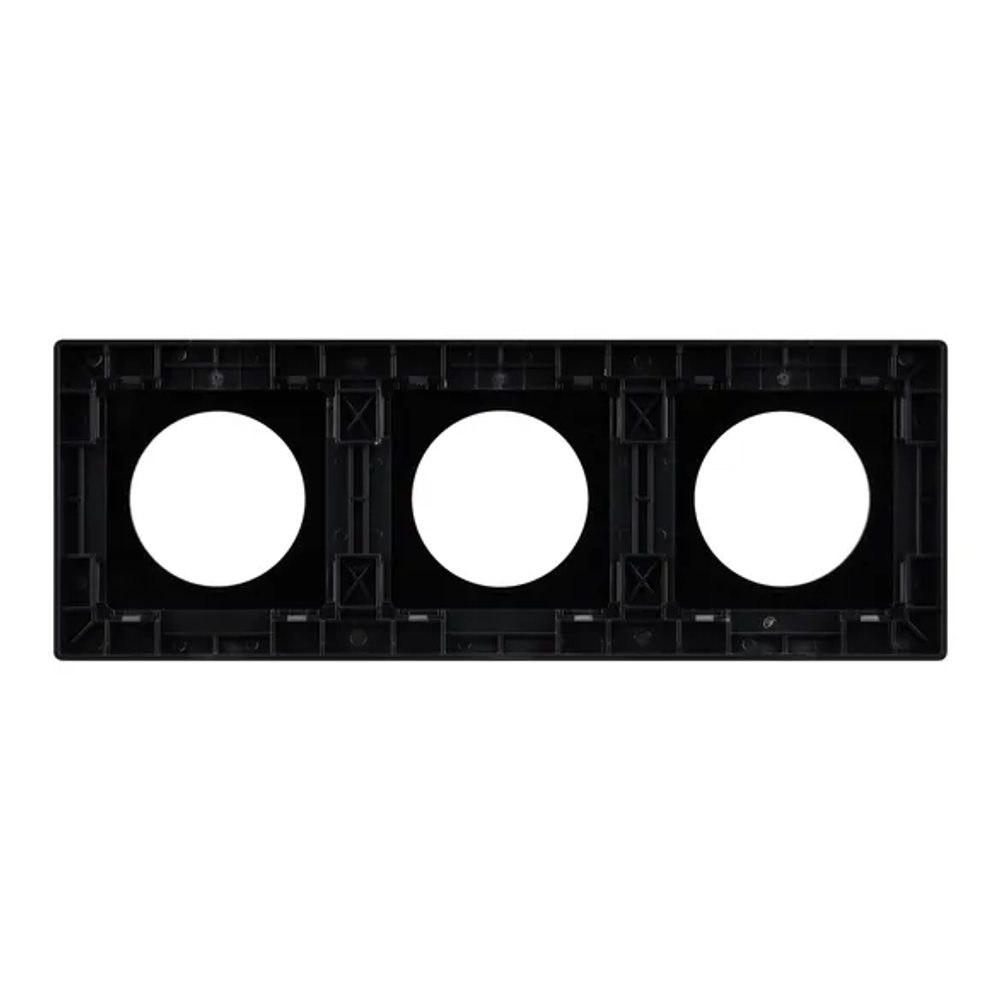 Рамка алюминиевая FRM-PRESTO-ALR-3-BK (Arlight, -) 043872