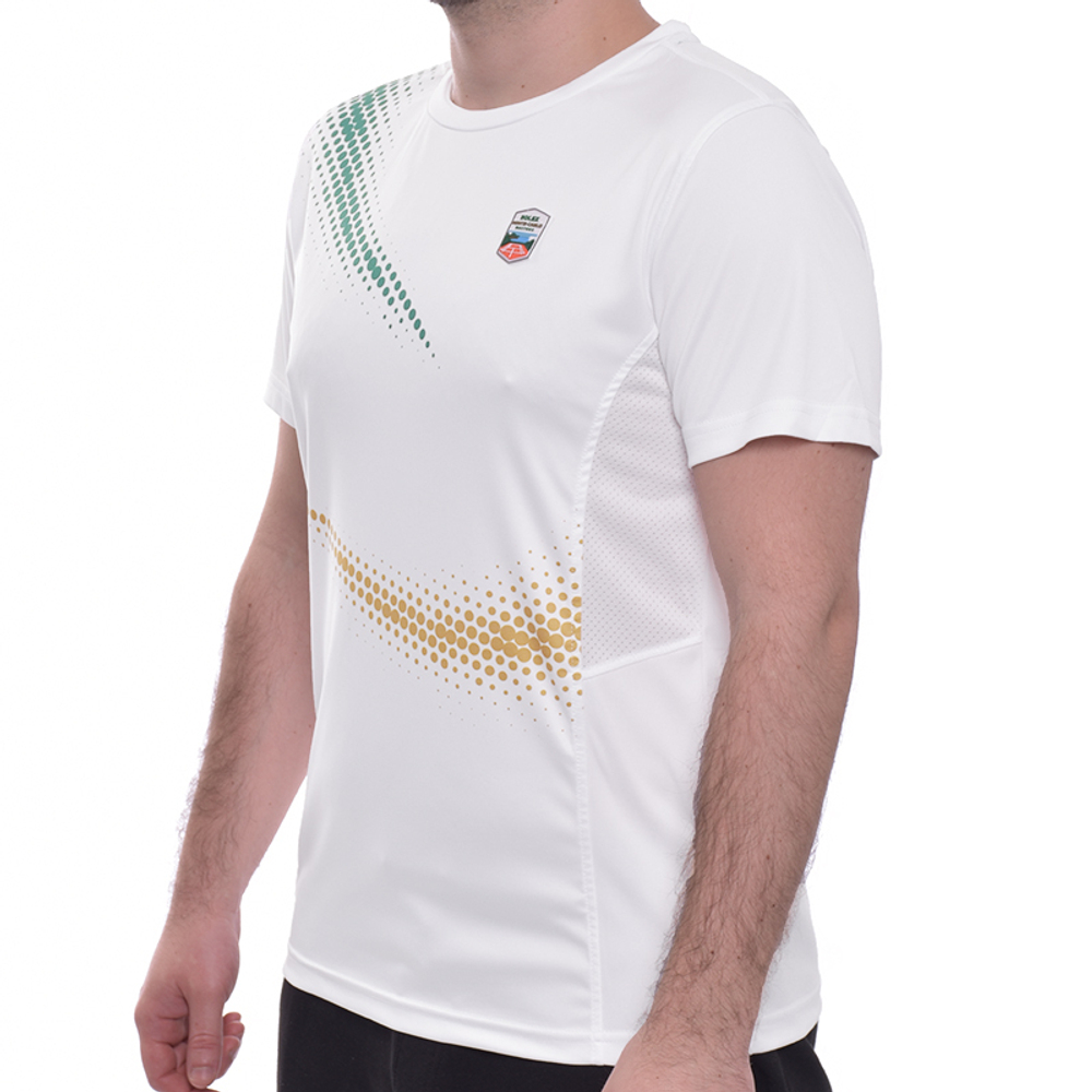 Мужская теннисная футболка Monte-Carlo Rolex Masters Dots Print T-Shirt - white