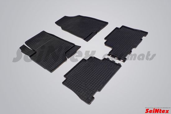 Резиновые коврики в салон Chevrolet Captiva (2006-2013) "Сетка"
