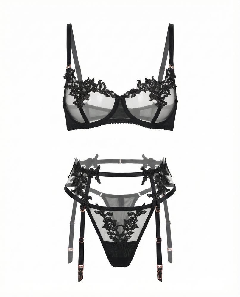 Бюстгальтер passion black