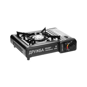 Плита газовая портативная ДРУЖБА с переходником (ДП-02) TOURIST
