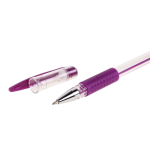 Набор ручек гелевых с грипом, 6цветов в ПВХ пакете