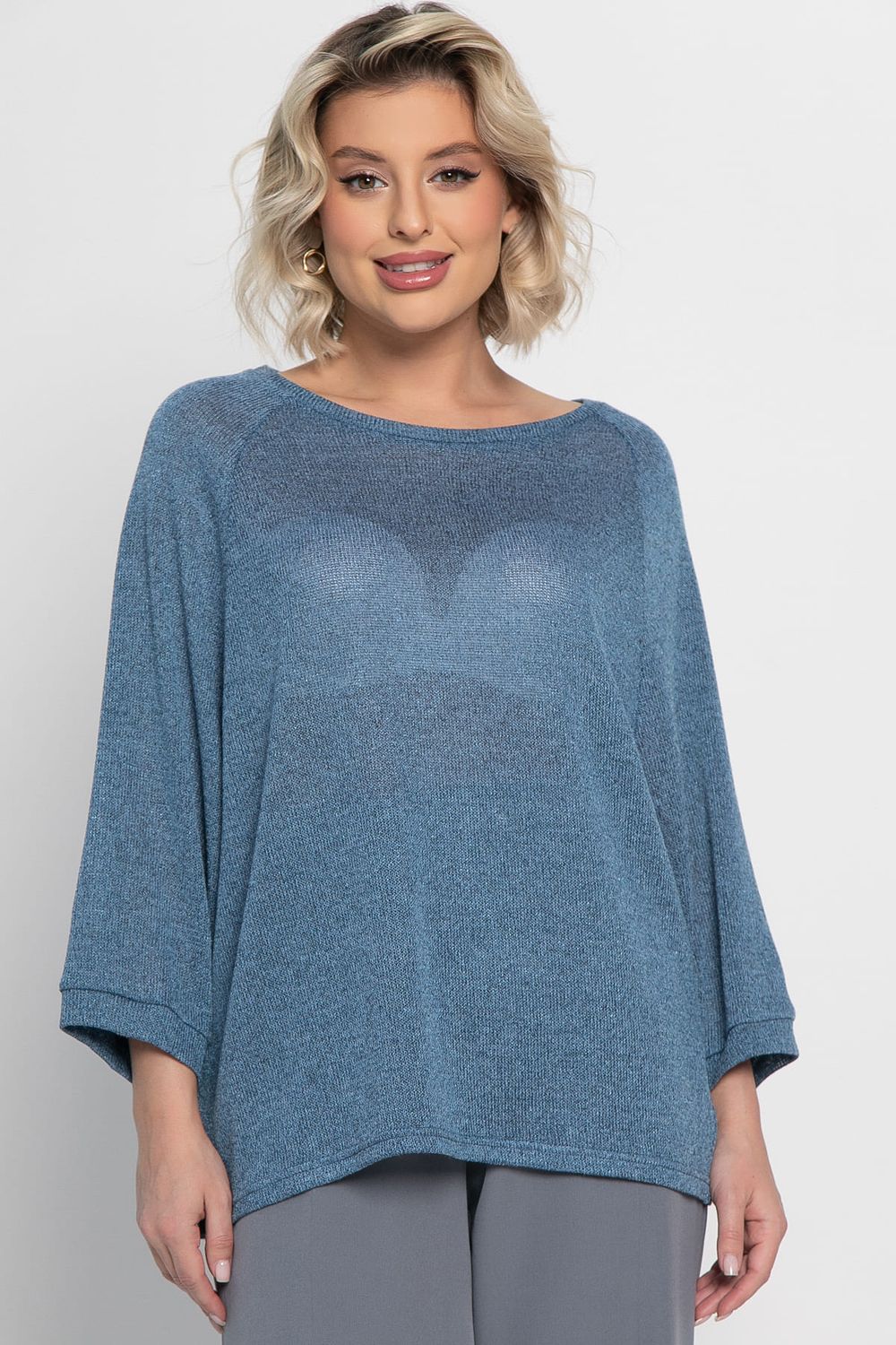 Блуза Океания (джинс) Б14931-5М LT Collection