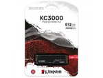 SSD накопитель Kingston KC3000 512ГБ, M.2 2280, PCIe 4.0 x4, NVMe [SKC3000S/512G]