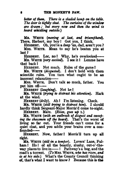 The Monkey's Paw. A Story in Three Scenes | W. W. Jacobs