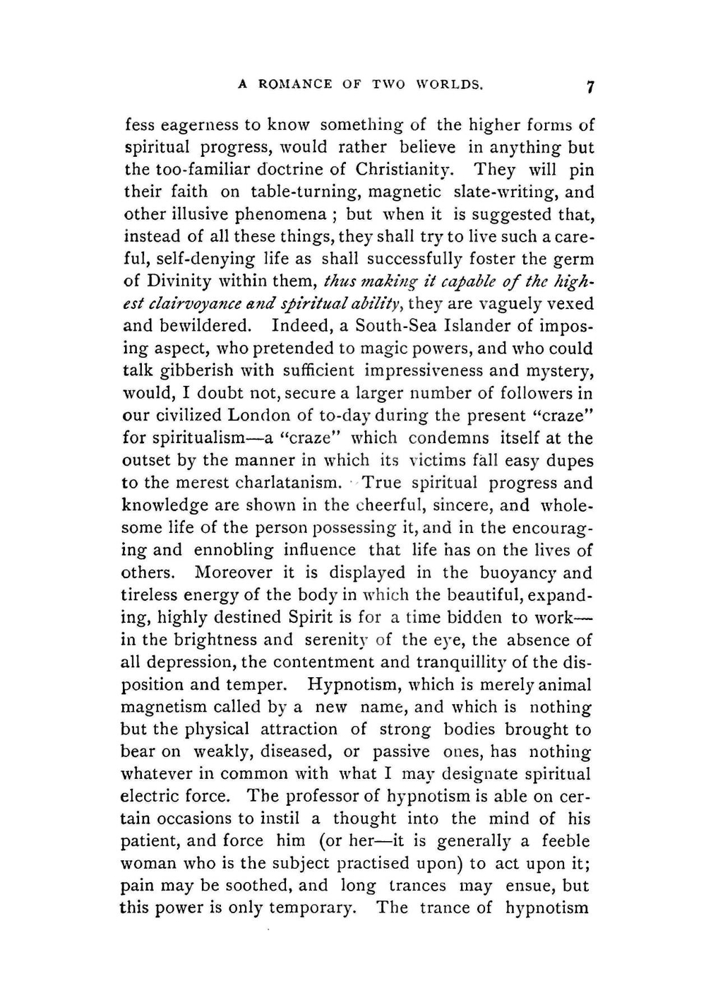 A Romance of Two Worlds | Marie Corelli