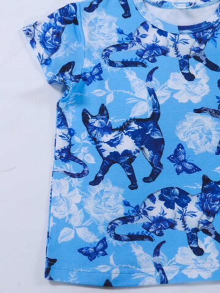 Футболка трикотажная для девочки 3-8 лет Милашка Сьюзи