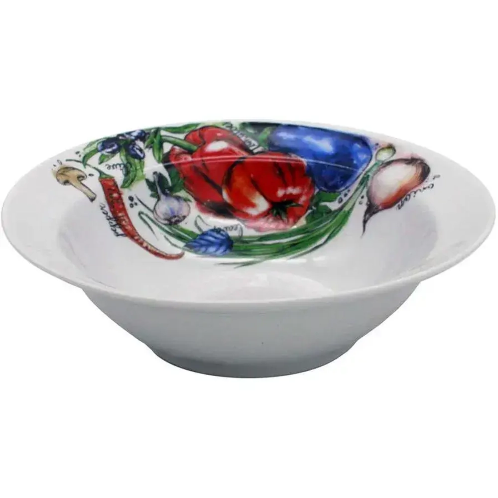 Миска 500 мл Овощи (новые) (фарфор) , р.4, С1411